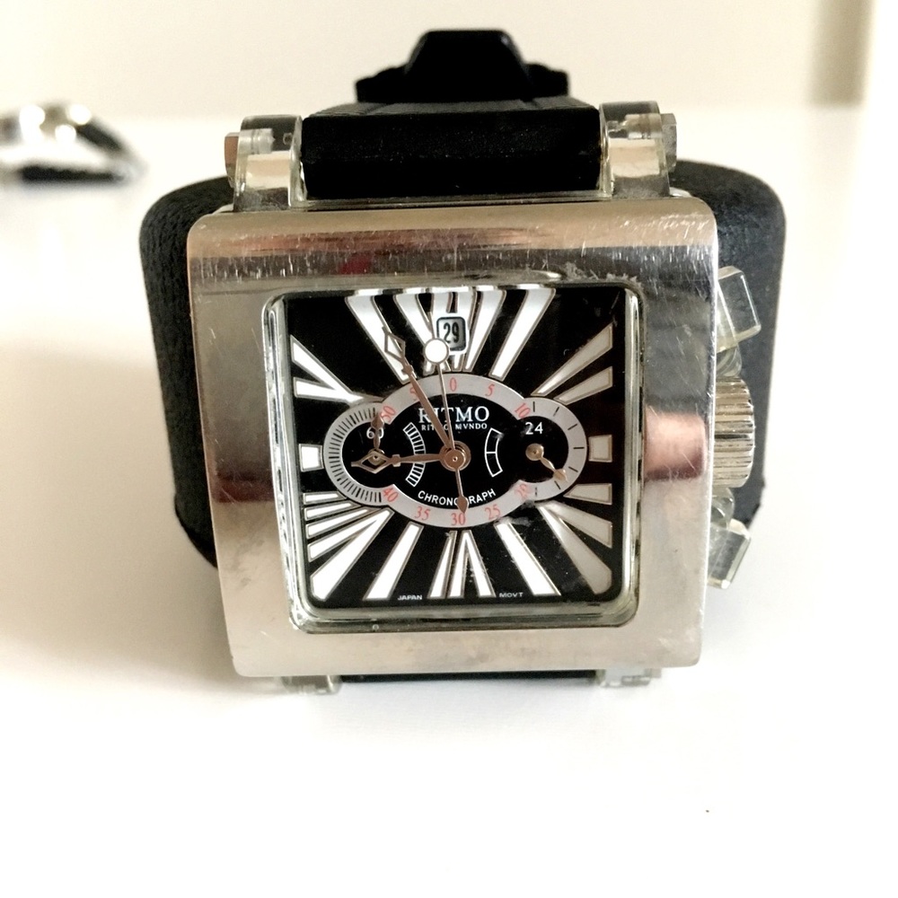 Ritmo Mundo Men’s Watch with rubber band